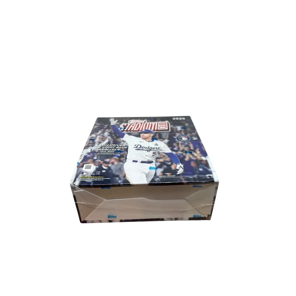 Topps Stadium Club Baseball 2025 Mega Box 144 Cards Light Blue Sepia Parallels - Picture 6 of 6